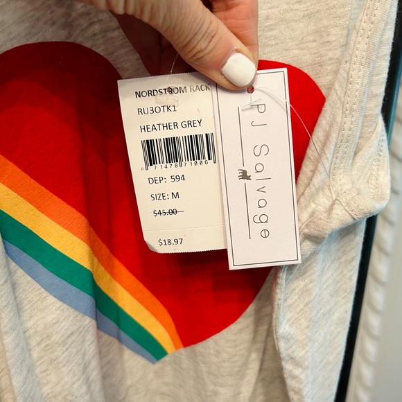 Adorable Rainbow Heart Tank - Picture 3 of 4